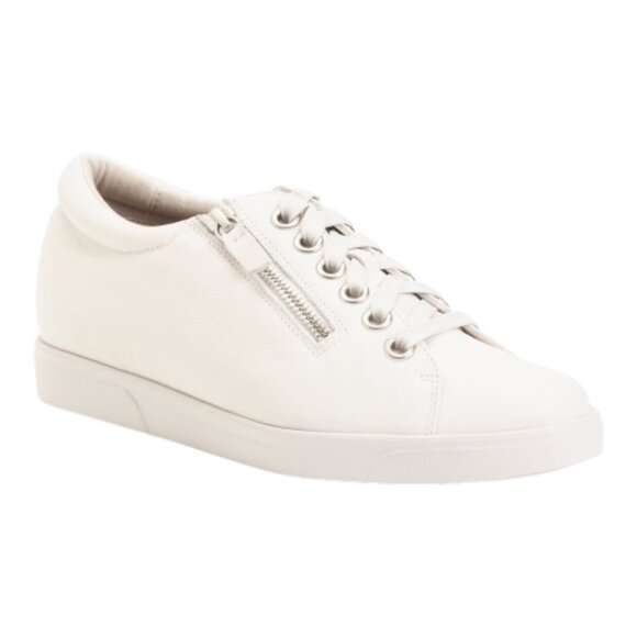 MUNRO Wide Width Leather Jamie Comfort Sneakers size 6W